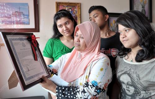 SUMBANGAN PDRM KEPADA MANGSA BUNUH