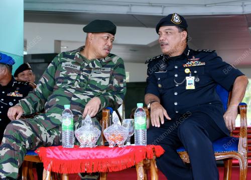 DEMONTRASI KETENTERAMAN AWAM ATM/PDRM