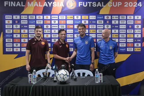 SIDANG MEDIA PERLAWANAN AKHIR PIALA FA FUTSAL MALAYSIA