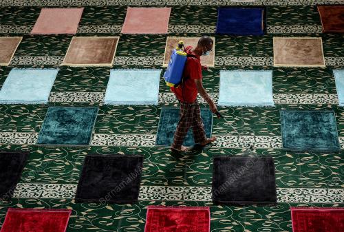 PERSIAPAN MASJID BAGI SOLAT TERAWIH