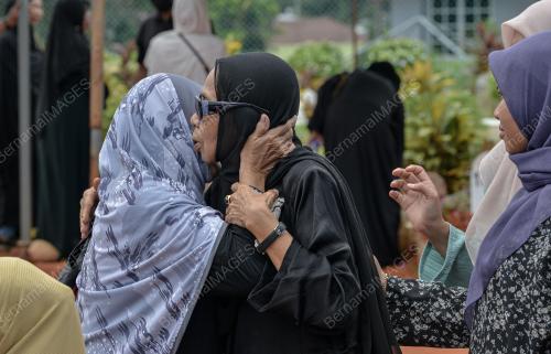 PENGEBUMIAN DATUK ROSNAH ABD MAJID