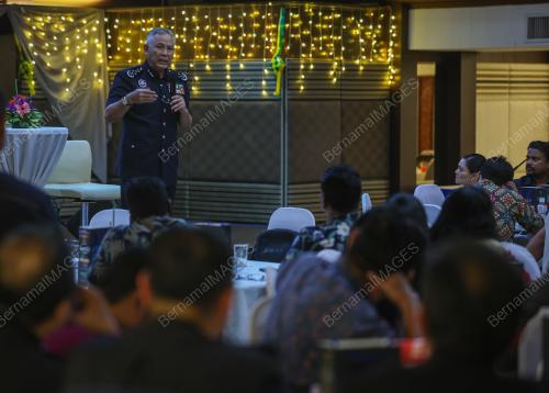 KETUA POLIS NEGARA TAN SRI ACRYL SANI ABDULLAH SANI HADIR MAJLIS