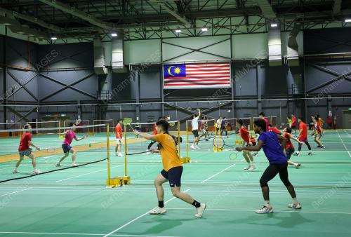 SESI LATIHAN SKUAD BADMINTON KEBANGSAAN SUKAN OLIMPIK