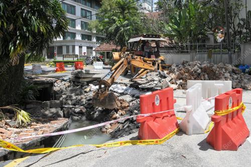 JALAN MENDAP DI TAMAN U THANT