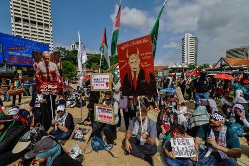 PERHIMPUNAN AMAN ˜FREEDOM FOR PALESTINE'