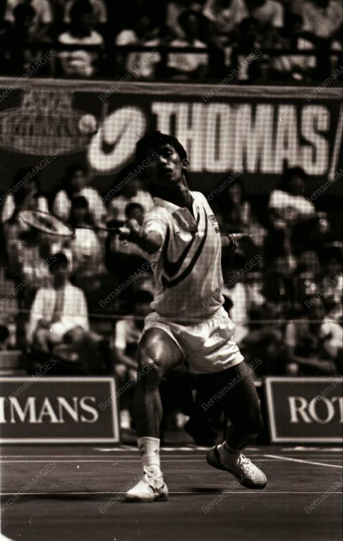 PERTANDINGAN AKHIR THOMAS BADMINTON MALAYSIA INDONESIA