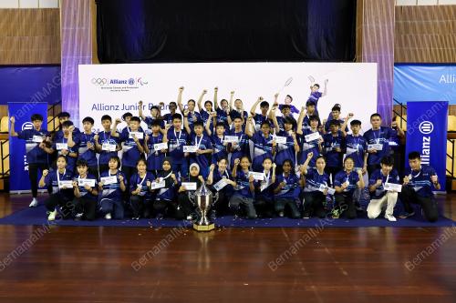 PERLAWANAN AKHIR KEJOHANAN BADMINTON JONIOR ALLIANZ 2022