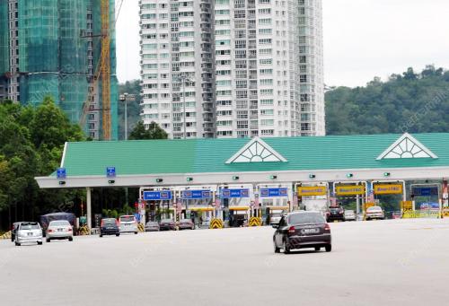 PLAZA TOL JALAN DUTA TERKAWAL