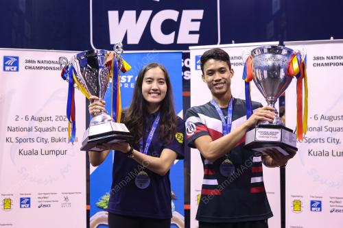 KEJOHANAN SKUASY KEBANGSAAN WCE SRAM KE-38