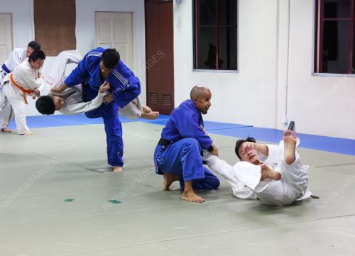LAWATAN CHEF DE MISSION KE VENUE LATIHAN ATLET PARA JUDO NEGARA