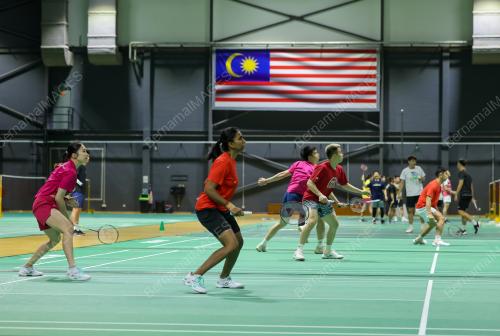 SESI LATIHAN SKUAD BADMINTON KEBANGSAAN SUKAN OLIMPIK