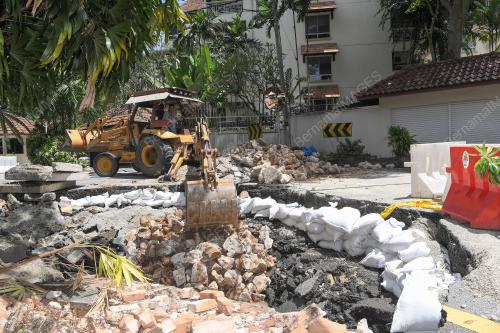 JALAN MENDAP DI TAMAN U THANT