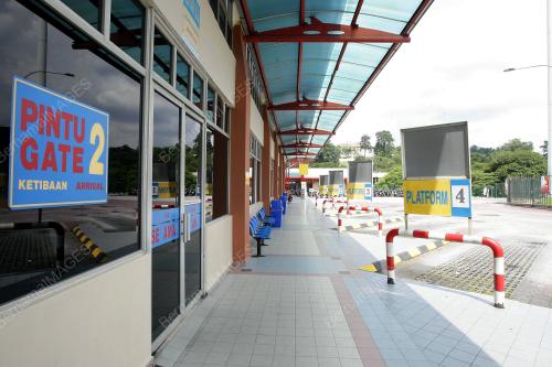 HENTIAN BAS JALAN DUTA