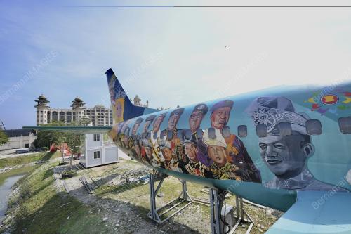 MURAL BOEING 737