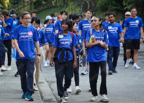 LEADERS ON THE WALK