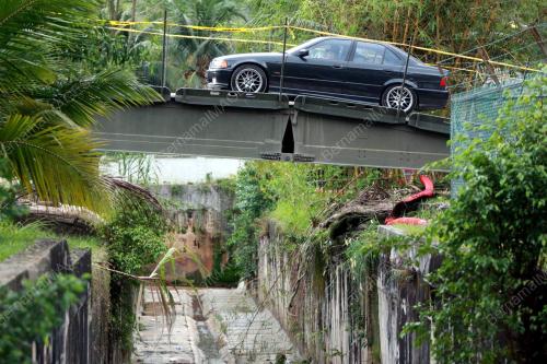 TANAH RUNTUH DI BUKIT ANTARABANGSA