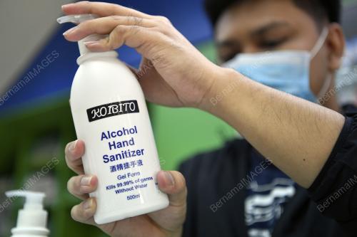BEKALAN SANITIZER MENCUKUPI DAN BAKAL MENJADI BARANGAN KAWALAN