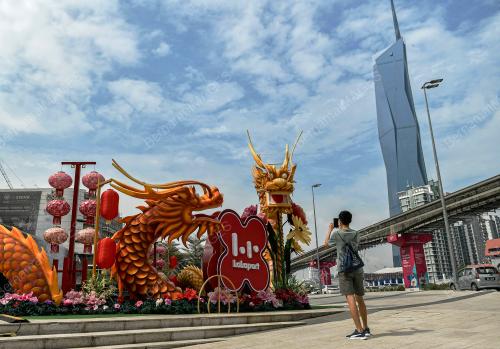 DEKORASI TAHUN BARU CINA