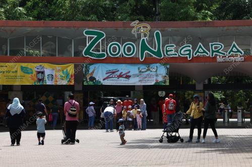 ZOO NEGARA DIPENUHI PENGUNJUNG