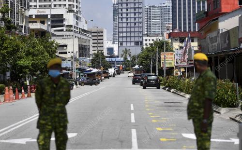 TINJAUAN TAPAK BAZAR RAMADAN YANG DITUTUP BERIKUTAN PKP
