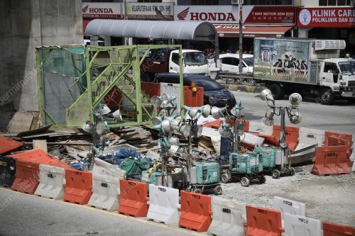 TINJAUAN DI TAPAK RUNTUHAN STRUKTUR LEBUHRAYA SUKE