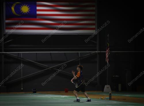 SESI LATIHAN PASUKAN BADMINTON KEBANGSAAN