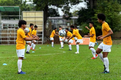 LATIHAN SKUAD BOLA SEPAK BAWAH 18 NEGARA