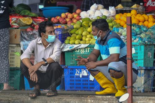 PEKERJA ASING DI PASAR BORONG SELANGOR, SERI KEMBANGAN