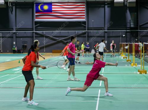 SESI LATIHAN SKUAD BADMINTON KEBANGSAAN SUKAN OLIMPIK 2024