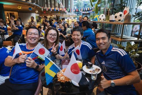 SESI TONTONAN SARAPAN PAGI BERSAMA PERLAWANAN JEPUN LWN SWEDEN