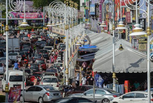 KEADAAN TRAFIK DI LITTLE INDIA BRICKFIELD
