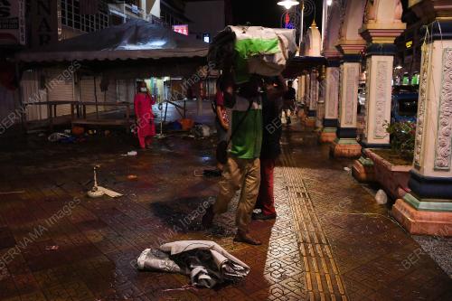 LITTLE INDIA, BRICKFIELDS LENGANG PADA HARI DEEPAVALI