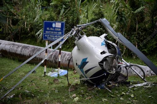 NAHAS HELIKOPTER TERHEMPAS