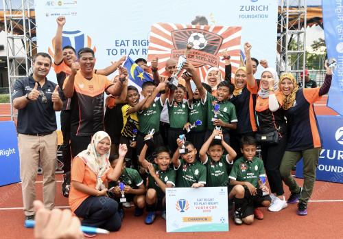 KEJOHANAN EAT RIGHT TO PLAY RIGHT YOUTH CUP 2019