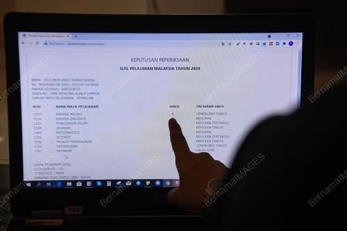 SEMAKAN KEPUTUSAN SPM 2020