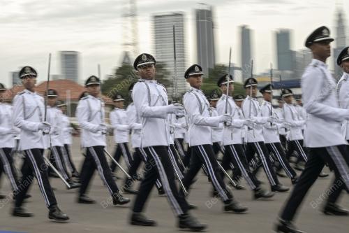 PERBARISAN TAMAT LATIHAN KEPOLISAN INSPEKTOR PERCUBAAN SIRI 1