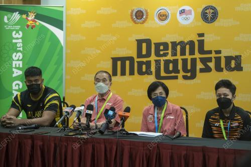 SIDANG MEDIA KONTINJEN MALAYSIA SUKAN SEA 2021