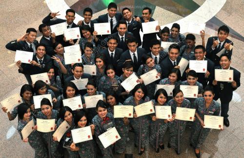 MALAYSIA AIRLINES CABIN CREW GRADUATION