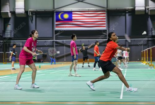SESI LATIHAN SKUAD BADMINTON KEBANGSAAN SUKAN OLIMPIK 2024