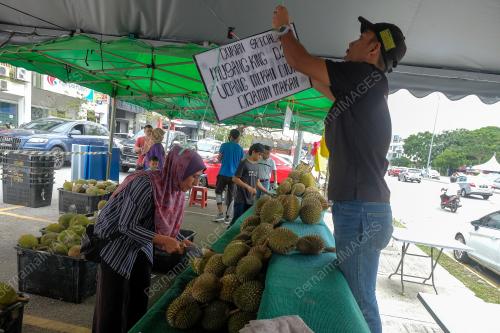 KEMERIAHAN MUSIM DURIAN TETAP DIRASAI KETIKA PKPP