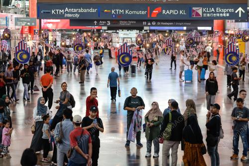 JALUR GEMILANG DI KL SENTRAL