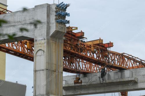 LOKASI KEJADIAN KREN JATUH