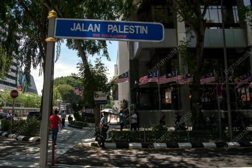 JALAN RAJA LAUT 1 KINI DIKENALI JALAN PALESTIN