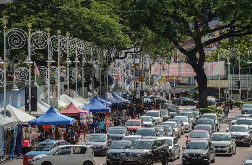 KEADAAN TRAFIK DI LITTLE INDIA BRICKFIELD