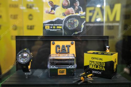JAM CATERPILLAR X HARIMAU MALAYA