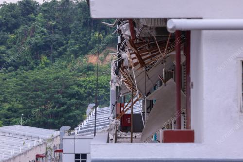 KONKRIT BUMBUNG BANGUNAN RUNTUH