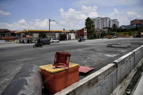 TINJAUAN TAPAK BAZAR RAMADAN YANG DITUTUP BERIKUTAN PKP