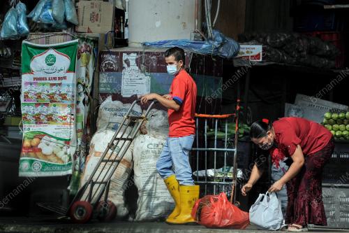 PEKERJA ASING DI PASAR BORONG SELANGOR, SERI KEMBANGAN