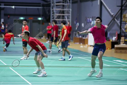 SESI LATIHAN SKUAD BADMINTON KEBANGSAAN SUKAN OLIMPIK 2024
