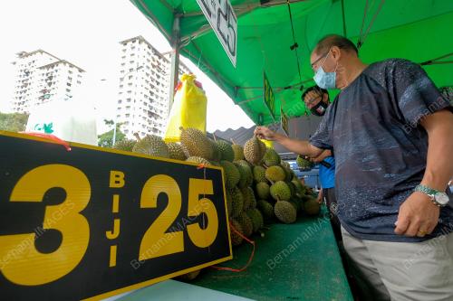 KEMERIAHAN MUSIM DURIAN TETAP DIRASAI KETIKA PKPP